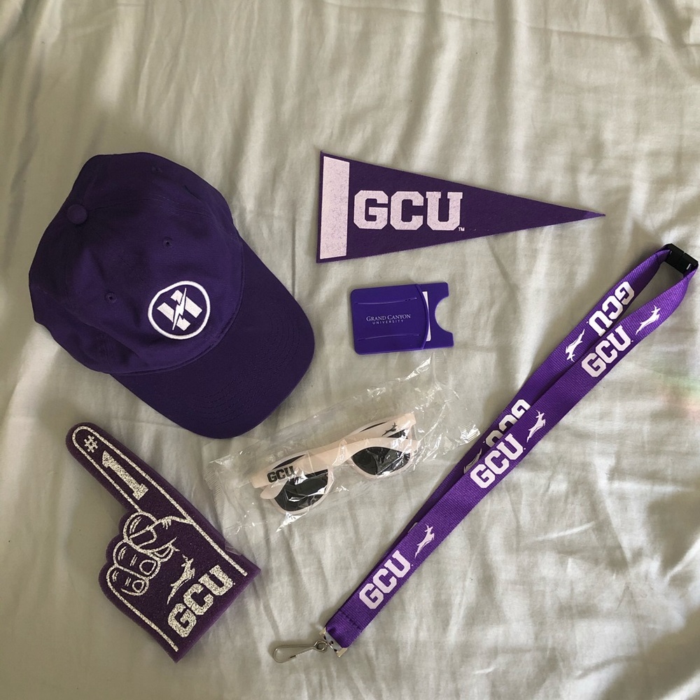 Grand Canyon university hat and miscellaneous